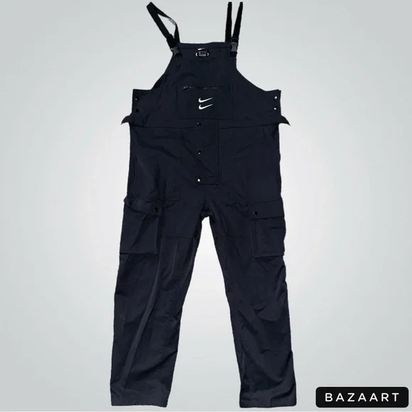 Nike オーバーオール Nike | Other | Rare Double Swoosh Nike Overalls Size Xl | Poshmark